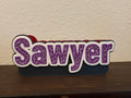 Customizable Name Tray