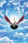 Skarmory Display Poké Ball